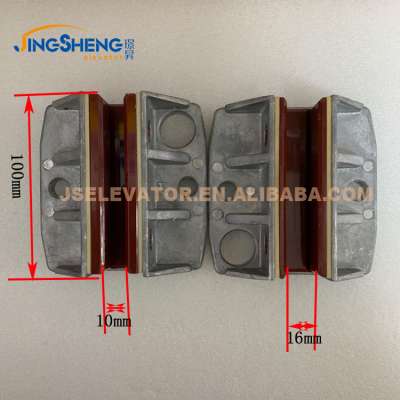 schindle* 5500 elevator guide shoe  100*10mm  100*16mm